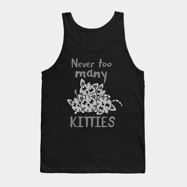 Never too many kitties Tank Top by AshStore